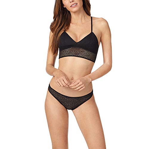 DKNY Damski nowoczesny koronkowy biustonosz typu Racerback Longline Bralette