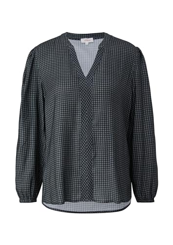 s.Oliver damska bluzka z długim rękawem, zielona, 36, zielony, 36