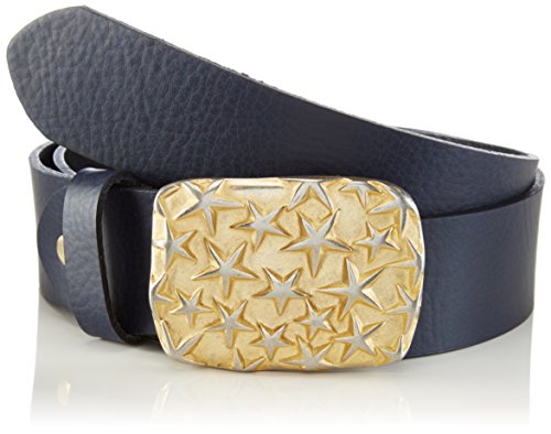 MGM Damski pasek Sky of Stars, Niebieski (granatowy-złoty 7), 90