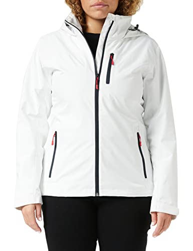 Helly-Hansen damska załoga z kapturem Midlayer polarowa podszewka wodoodporna wiatroszczelna oddychająca kurtka przeciwdeszczowa, 001 biała, 5XL
