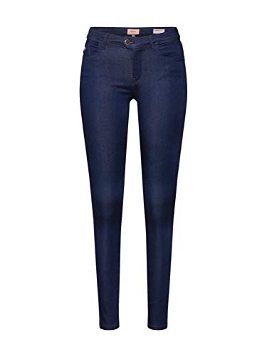 ONLY Jeansy damskie slim, Ciemnoniebieski denim, 28W / 30L