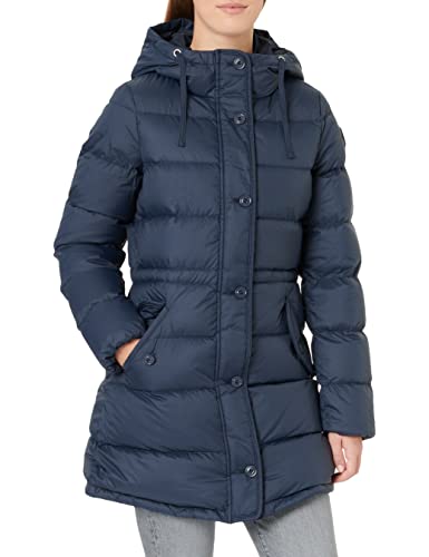 GANT Damska kurtka D2. Long DOWN Jacket, Evening Blue, XL (DE)