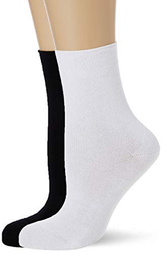 Dim Skarpety Modal Sensing Soft Silk Women x2, Wiele kolorów (czarny/biały 0ca), 39-42 EU