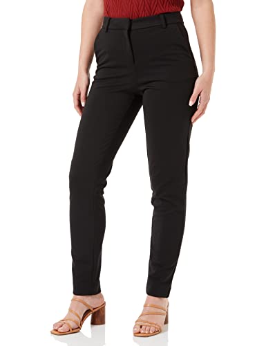 VERO MODA Damskie spodnie Vmluccalilith Mr Jersey Pant Noos, czarny, 34-S-L