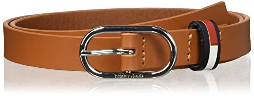 Tommy Jeans Pasek damski, Naturalny koniak., 75