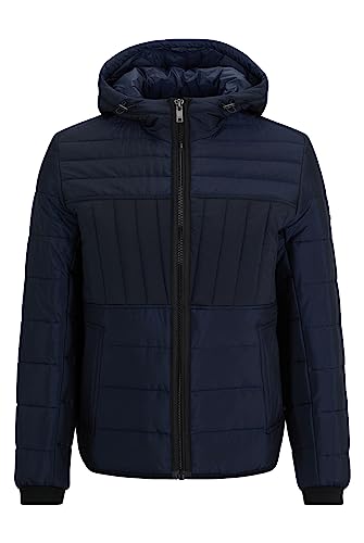BOSS Męska kurtka Omir1 o regularnym kroju z różnych materiałów, Dark Blue404, 64