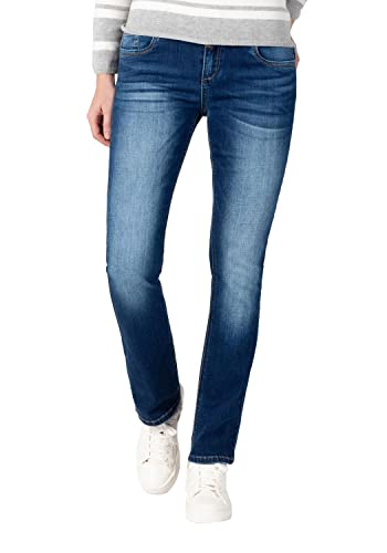 Timezone Dżinsy damskie Slim Lisatz, Grape Blue Wash, 29W / 30L