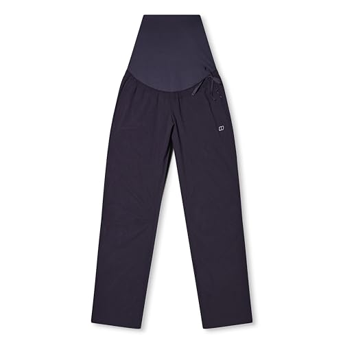 Berghaus Damskie spodnie do chodzenia dla kobiet w ciąży Explorer, czarne/czarne, 16, Czarny/czarny, 42