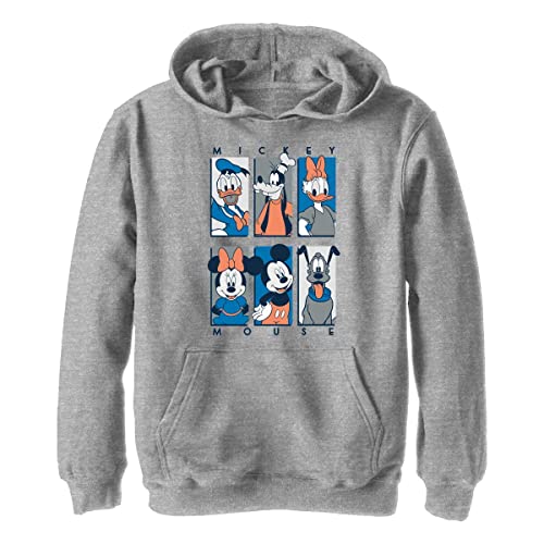Disney Chłopięca bluza z kapturem Six Up Muted, Sportowa wrzosowa, XL