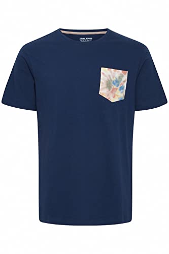 Blend Męski T-shirt T-shirt, 194024/Dress Blues, M, 194024/Dress Blues, M