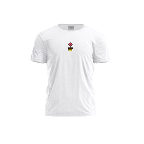 Bona Basics T-shirt męski, biały, XL