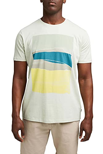ESPRIT T-shirt męski, 340/pastelowy zielony, S