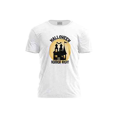 Green Fish, Męski T-shirt z cyfrowym nadrukiem,% 100 bawełna, biały, na co dzień, męskie topy, rozmiar: S, biały, S