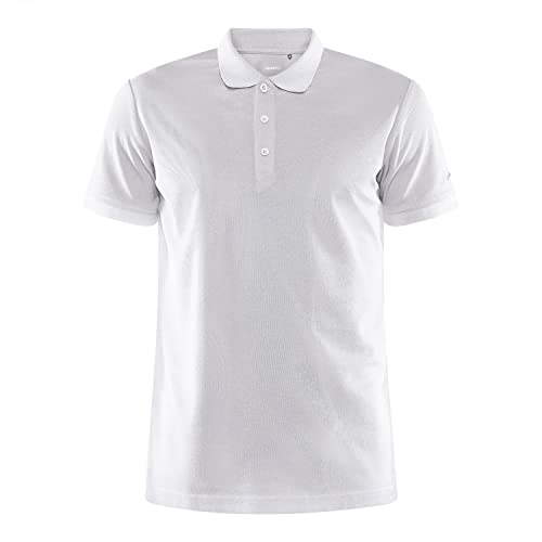Craft CORE Unify męska koszulka polo, biała, XXL, biały, XXL