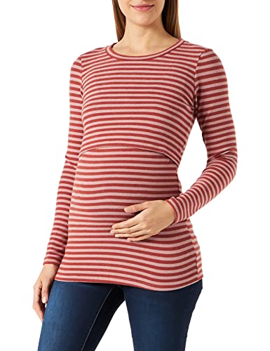 Noppies Maternity Top Pryor Nursing Long Sleeve T-Shirt, Deauville mauve-P964, XL