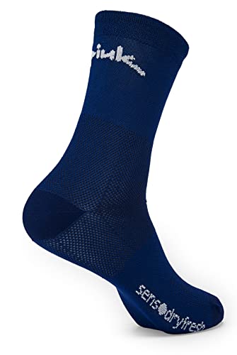 Spiuk Anatomic Skarpety, Pakiet dwóch Unisex Dorosły, Ciemny niebieski, 40-43 EU