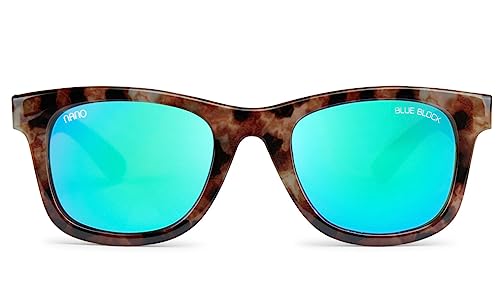 NANO Glup Okulary Unisex dla dzieci, Carey/Zielony, 46/21