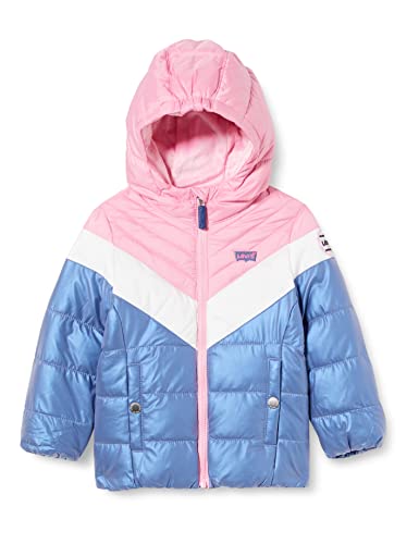 Levi's Kids Dziewczęca taśma Lvg Lurex Mw puchowa odzież wierzchnia, ciemnoniebieska, 2 lata