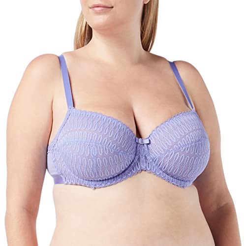 Triumph Aura Spotlight W siatki biustonosz z fiszbinami Kobiety , Purple Dust , E