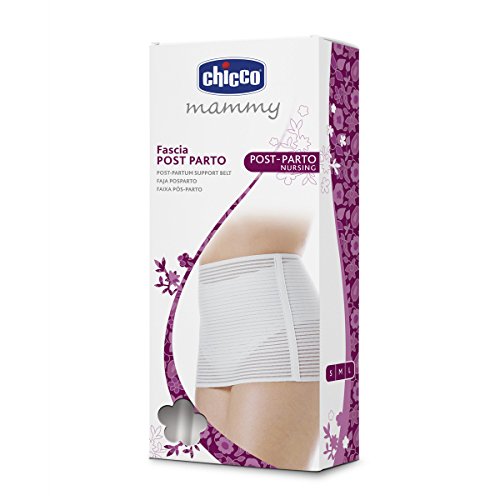Chicco Damska opaska na brzuch Faja Postparto Velcro Mammy Grande, biała 0001164000310, 42