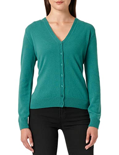 United Colors of Benetton Damska kurtka z dzianiny, zielony 1w9, S