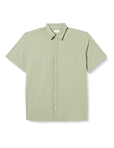 s.Oliver Big Size Koszula męska z krótkim rękawem, zielona, 3XL, zielony, 3XL