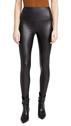 Yummie Damskie legginsy modelujące ze sztucznej skóry