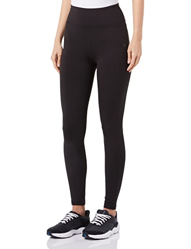 4F Damskie spodnie funkcyjne Spdf011 FNK, głęboka czerń, XL, głęboka czerń, XL