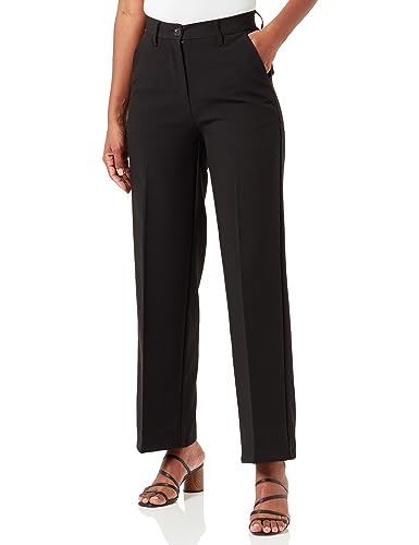 Bestseller A/S Damskie spodnie VMCELESTE MR Wide Pant NOOS, czarne, 34/34, Schwarz, 34W / 34L