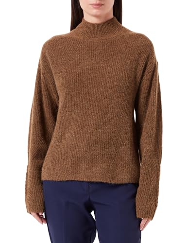 BOSS Sweter damski C_fagda Knitted, Rust/Cooper220, L