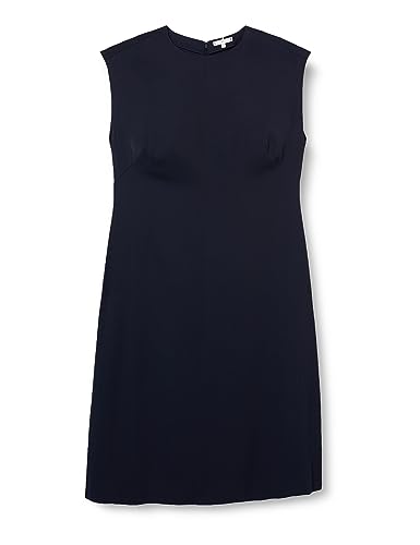 Tommy Hilfiger Damska sukienka midi z krótkim rękawem CRV Fit & Flare, Pustynne niebo, 54