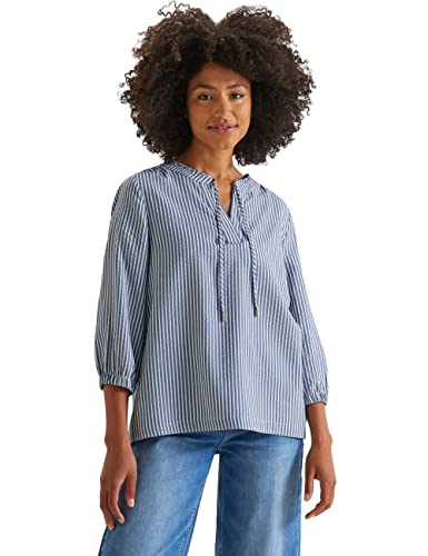 Street One Damska bluzka tunika, Deep Blue, 42