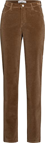 BRAX Damskie spodnie Carola Five-Pocket z satyny bawełnianej, brązowy, 29W / 34L