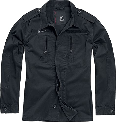 Brandit BDU Basics kurtka taktyczna, męska kurtka przejściowa, czarna, czarny, 3XL