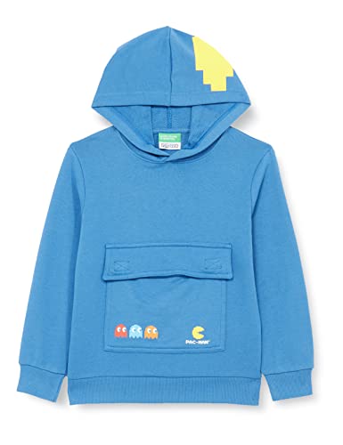 United Colors of Benetton Chłopięca bluza, niebieski 21 h, 110 cm