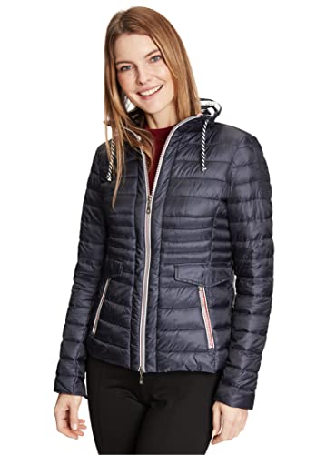Gil Bret Damska kurtka pikowana sztuczny puch, Black Navy, 38