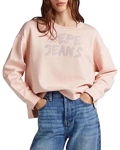 Pepe Jeans Płaszcz damski Bailey, Różowy (Ash Rose), S