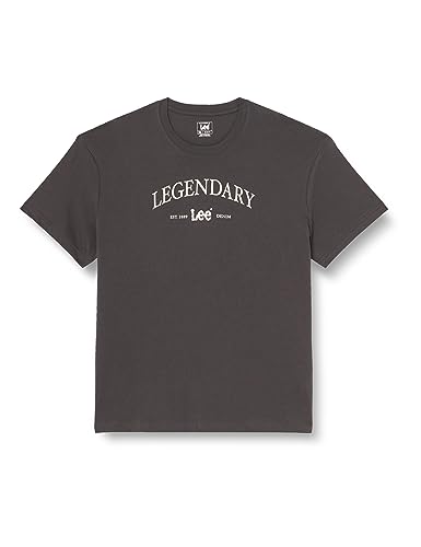 Lee T-shirt męski Legendary Tee, Washed Black, XXL