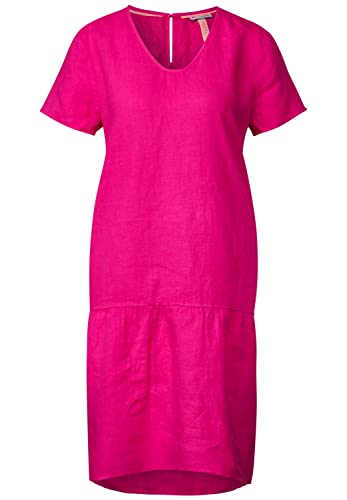 Street One Damska sukienka lniana, Oasis Pink, 38