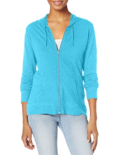 Hanes Koszula damska, Niebieski procesowy, XXL