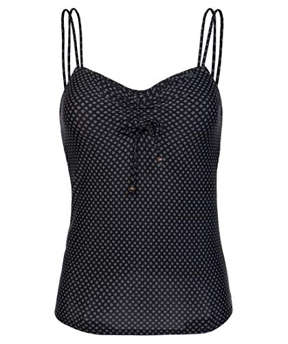 Protest damski top tankini MM MITCHY, prawdziwy czarny, XS, Prawdziwy czarny, XS