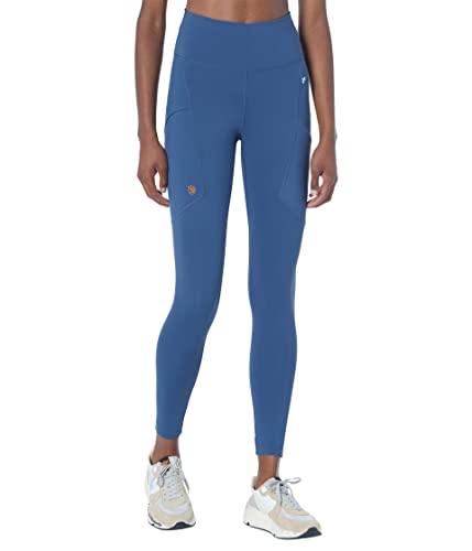 Fjällräven Damskie legginsy Abisko Tights W Legginsy w kolorze granatowym, XL