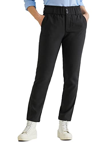 Street One Damskie spodnie do biegania, czarny, 38W / 30L