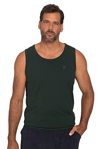 JP 1880 Męskie, duże rozmiary, duże rozmiary, odzież męska L-8XL, tank top, krój specjalny, do 8XL 719783, zielony (Tannengrün), 4XL
