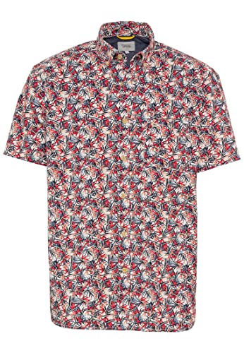 camel active Koszula męska 409211/1S21, kremowa, M, kremowy, M