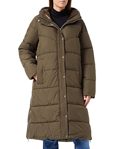 s.Oliver Mantel Langarm Damskie ramię kominkowe, khaki/oliv, 34