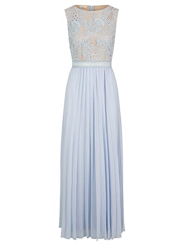 ApartFashion Damska sukienka ślubna, sukienka gołębi błękit, normalna, niebieski gołębi, 40