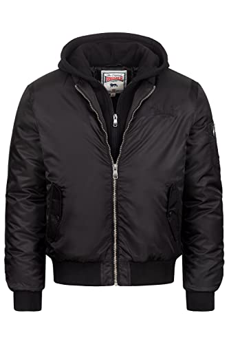 Lonsdale Kurtka męska Ballindean, czarny, XL