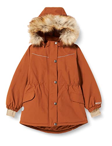 Wheat Mathilde Technical kurtka dziewczęca, wodoszczelna, oddychająca, glina, 7 Lata