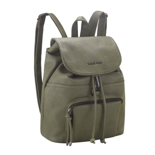MARCO TOZZI Plecak damski 2-2-61033-29, 27x34x14 cm, khaki, 27x34x14 cm